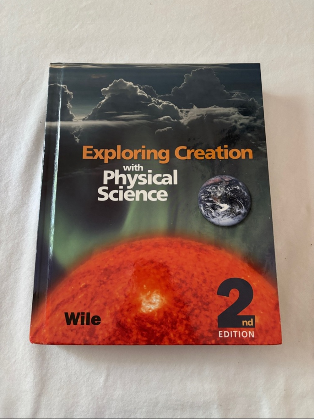 Exploring Creation with Physical Science Textbook - Black/Orange